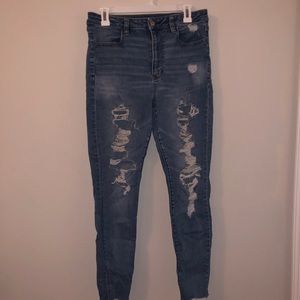 American Eagle Outfitters Ripped Jeggings